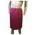 Marella Tweed skirt Pink Viscose Linen  ref.272051