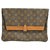Louis Vuitton Pochette Pliante Brown Cloth  ref.272228