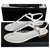 Chanel Sandals White Leather  ref.272548