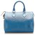 Louis Vuitton Blue Epi Speedy 25 Pelle  ref.272889