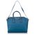 Bolso satchel de cuero azul Antigona mediano de Givenchy Becerro  ref.272939