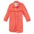 See By Chloé summer coat t 36 Orange Cotton Linen  ref.273071