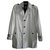 Burberry Trench-coat en coton à carreaux Japan Black Label, Taille L Gris  ref.273072