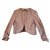 Gucci t jacket 34 new condition with defect Light brown Silk  ref.273075