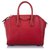 Bolsa de couro Givenchy Red Antigona Vermelho Bezerro-como bezerro  ref.273122