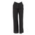 Versace Pantalones Negro Lino  ref.273291