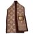 Louis Vuitton Scarves Dark red Silk  ref.273334