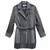Jil Sander t coat 36 New condition Grey Silk Wool Angora  ref.273418