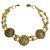 Chanel Vintage Halskette Golden Metall  ref.273491