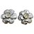 Chanel Earrings White Resin  ref.271970