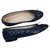 Chanel Navy Patent Leather CC Logo Ballet Flats Size 40,5 Navy blue  ref.273333