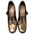 Barbara Bui Heels Golden Leather  ref.273372