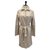 Lanvin Coats, Outerwear Beige Leather  ref.273374