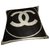 Cambon Cuscino Chanel Nero Grigio Seta Cachemire Lana