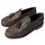 Louis Vuitton Voltaire Loafer Brown Cloth  ref.273828