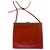 Céline Clasp bag Red Leather  ref.273911