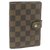 Louis Vuitton Agenda Cover Brown Cloth  ref.274180