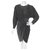 Iro Dresses Black Silvery Elastane Nylon  ref.274364
