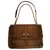 Christian Louboutin Grand sac Sweet Charity Cuirs exotiques Marron  ref.274570
