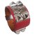 Kelly Hermès Hundehalsband Rot Leder  ref.274609
