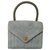 Chanel Handbags Dark grey Suede  ref.274612