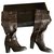 Miss Sixty boots in brown leather, HIGH, in excellent condition Dark brown  ref.274654