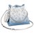 Louis Vuitton LV bella bucket bag new Blue Leather  ref.274665