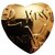 Yves Saint Laurent.  Broche ET pendentif. Plaqué or Bijouterie dorée  ref.274803