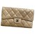 Chanel TIMELESS Beige Leather  ref.274853