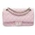 Espléndido bolso Chanel 2.55 en cuero acolchado rosa viejo, Guarnición en métal argenté  ref.274933