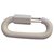 Louis Vuitton Bag charms White Steel  ref.274938