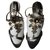 Le Silla Sandals Silvery Leather  ref.275061