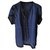 Louis Vuitton Tops Blau Seide  ref.275081