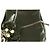 Rodo Black Leder gefüttert gerahmte Blumen Clutch Brieftasche Tasche Handtasche Silberkette Schwarz - Ansicht 8