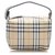 Burberry Brown House Check Canvas Handbag Multiple colors Beige Leather Cloth Pony-style calfskin Cloth  ref.275318