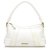 Burberry White Leather Handbag Cream Pony-style calfskin  ref.275415