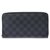 Louis Vuitton Zippy Organizer Grey Cloth  ref.275480