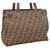 Fendi handbag Brown Cloth  ref.275594