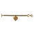 Yves Saint Laurent Bracciali Gold hardware Placcato in oro  ref.275632