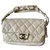 Chanel Handtaschen Beige Leder  ref.275674