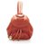 Sac à dos en cuir à mini logo orange Dior Veau façon poulain  ref.275824