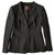 Roberto Cavalli Black tuxed blazer jacket Wool  ref.275968