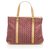 Céline Celine Red C Macadam Canvas Handbag Brown Light brown Leather Cloth Pony-style calfskin Cloth  ref.276129
