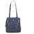 Fendi Blue Leather Shoulder Bag Pony-style calfskin  ref.276153