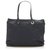 Fendi Black Zucca Canvas Tote Bag Leather Cloth Pony-style calfskin Cloth  ref.276209