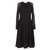 Tara Jarmon robe Black Polyester  ref.276495