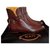 Tod's Ankle Boots Dark brown Leather  ref.276547