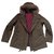 Ikks Coats, Outerwear Khaki Cotton  ref.276792