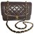 Rare Brown CHANEL Vintage 10" Diana Leather  ref.276873