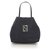 Fendi Black Nylon Handbag Leather Pony-style calfskin Cloth  ref.276988